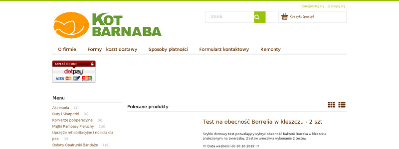 KOT BARNABA EWA RUTKOWSKA