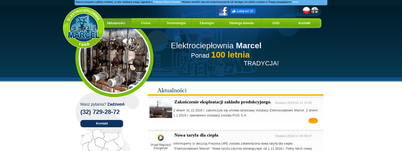 ELEKTROCIEPŁOWNIA MARCEL SP Z O O