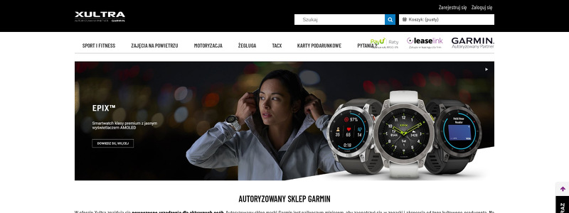 XULTRA.PL AUTORYZOWANY PARTNER GARMIN