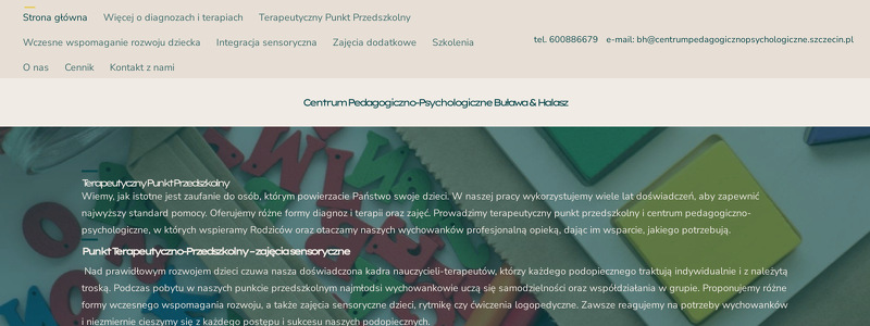 CENTRUM PEDAGOGICZNO-PSYCHOLOGICZNE BUŁAWA & HALASZ