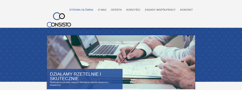 CONSISTO SPÓŁKA Z OGRANICZONĄ ODPOWIEDZIALNOŚCIĄ