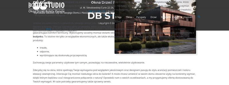 DB STUDIO DAMIAN BĘDKOWSKI