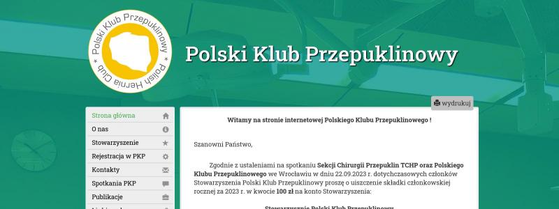 POLSKI KLUB PRZEPUKLINOWY
