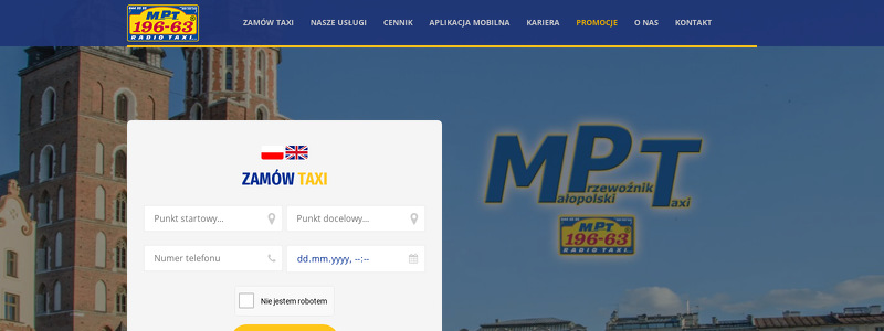 MAŁOPOLSKI PRZEWOŹNIK TAXI RADIO TAXI SP Z O O