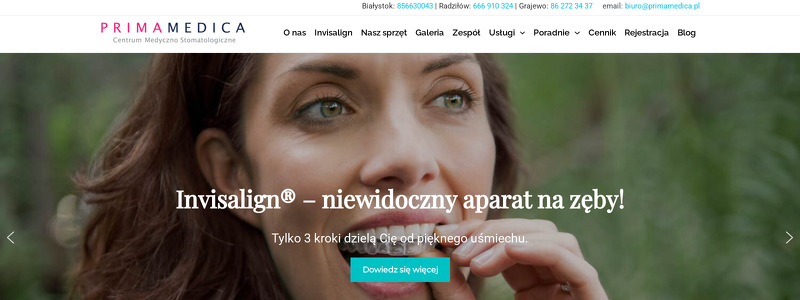 PRIMA MEDICA CENTRUM MEDYCZNO STOMATOLOGICZNE