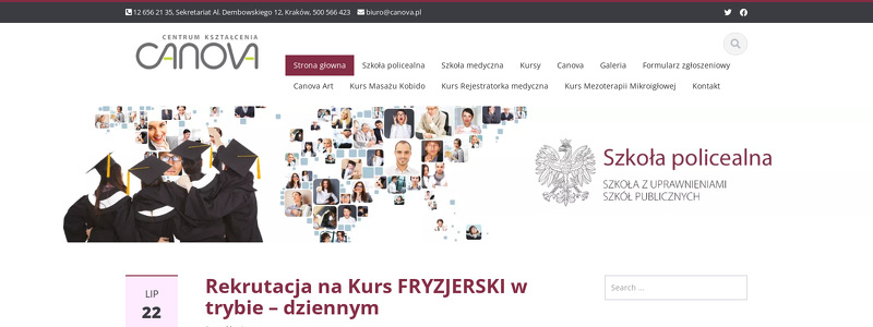 CENTRUM KSZTAŁCENIA CANOVA SP Z O.O