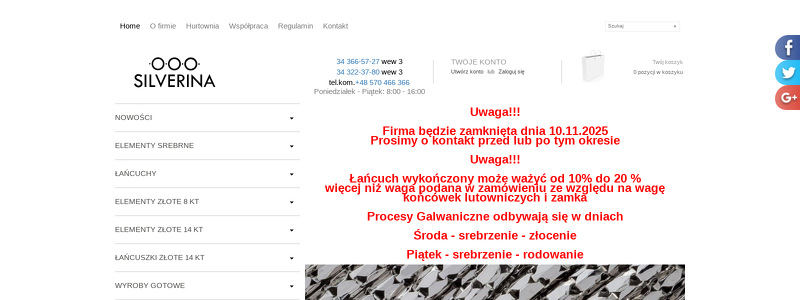 SILVERINA S.C. AGNIESZKA BISKUP ADRIAN BISKUP