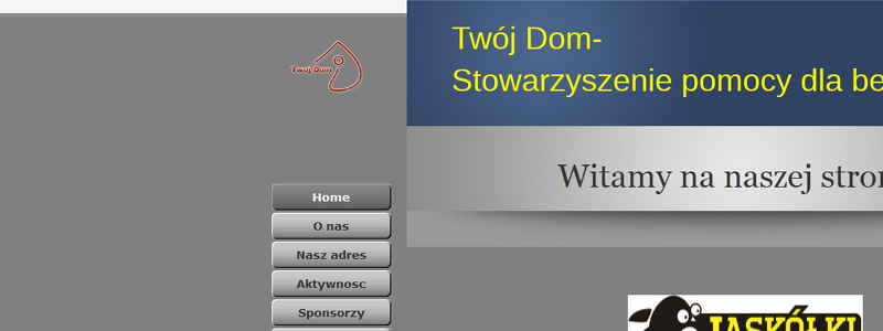 TWÓJ DOM STOWARZYSZENIE POMOCY DLA BEZDOMNYCH