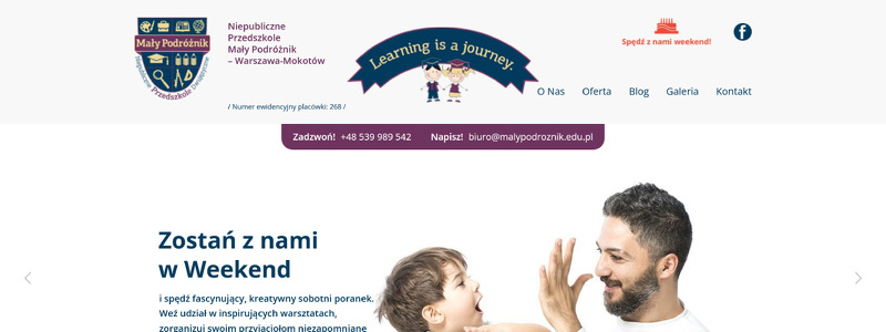 PRZEDSZKOLE MAŁY PODRÓŻNIK