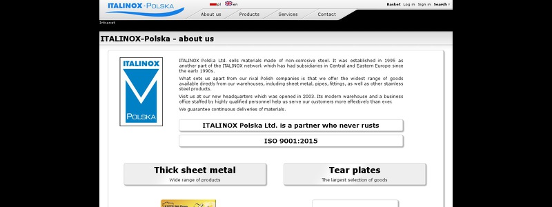 ITALINOX POLSKA SP Z O O