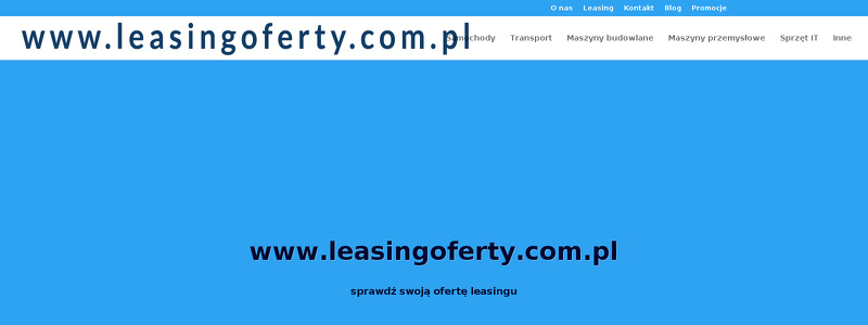 LEASINGOFERTY.COM.PL