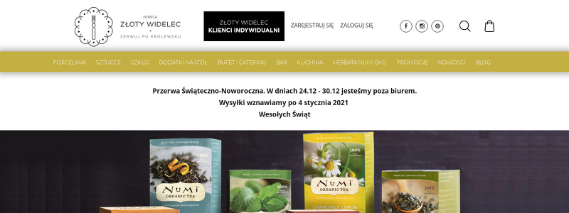 ZŁOTY WIDELEC HORECA
