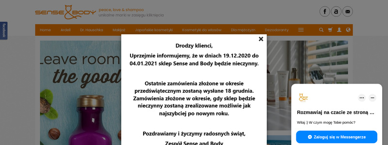 SENSE AND BODY STORE