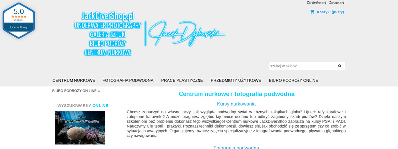 JACKDIVERSHOP.PL JACEK DYBOWSKI
