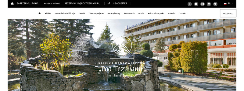 KLINIKA UZDROWISKOWA POD TĘŻNIAMI IM. JANA PAWŁA II - SPÓŁDZIELNIA USŁUG MEDYCZNYCH