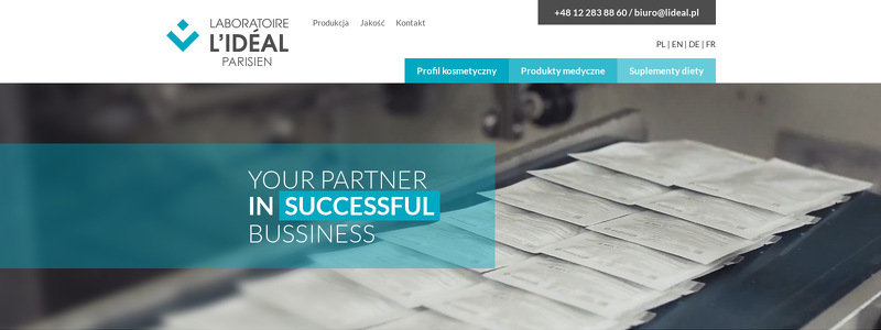 LABORATOIRE L IDEAL PARISIEN SP Z O O