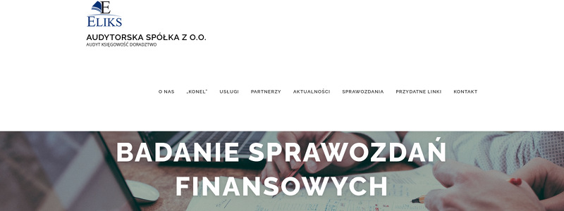 ELIKS AUDYTORSKA SP Z O O GRUPA FINANS SERVIS