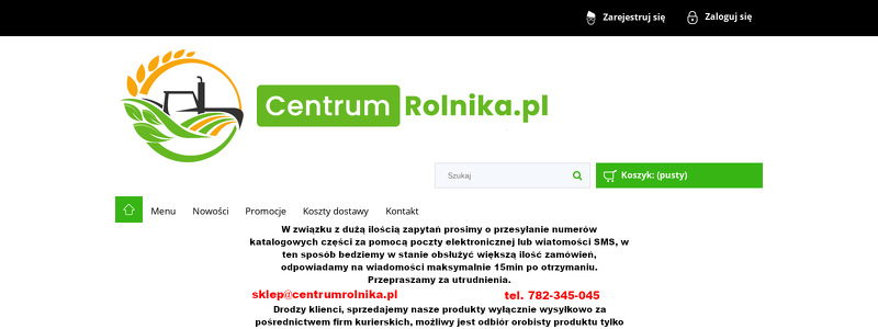 CENTRUM ROLNIKA SZYMON WESOŁOWSKI