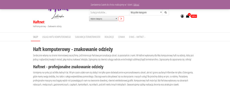 HAFTNET GABRIELA LUBLIŃSKA