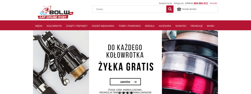 SKLEP WĘDKARSKI BOLW.PL