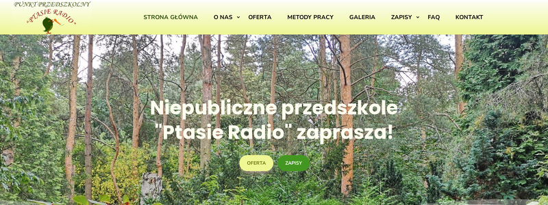 PUNKT PRZEDSZKOLNY PTASIE RADIO