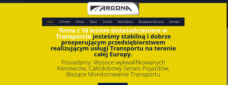 ARCONA TRANSPORT PONADNORMATYWNY SP Z O O