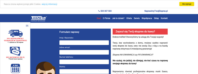 CENTRUM SERWISOWE TON COLOR